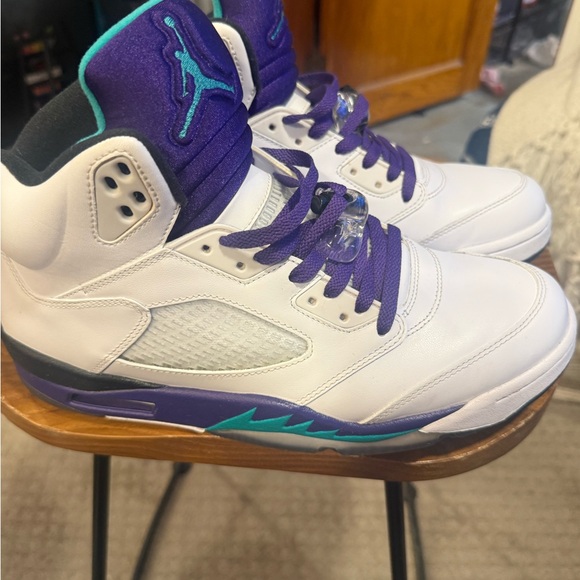 Jordan Other - Jordan Athletic Shoes White Purple Teal